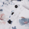 white floral blouse for women - casual outfit