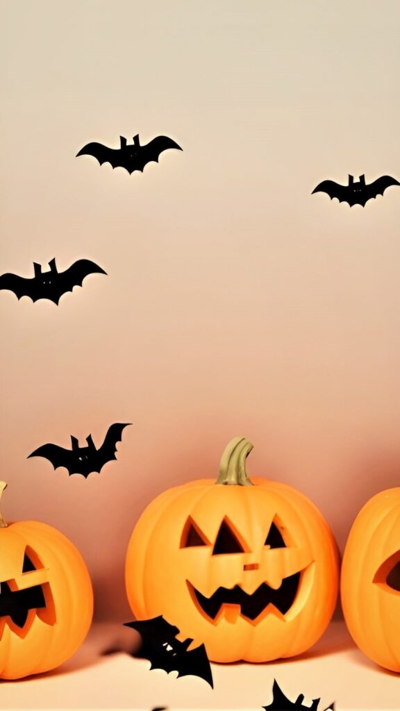 8. Halloween decor-iPhone wallpaper