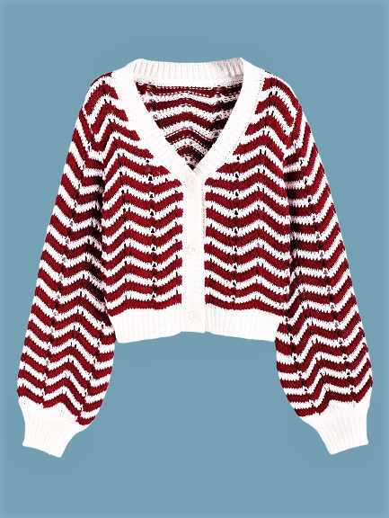 christmas warm sweater women - red white sweater