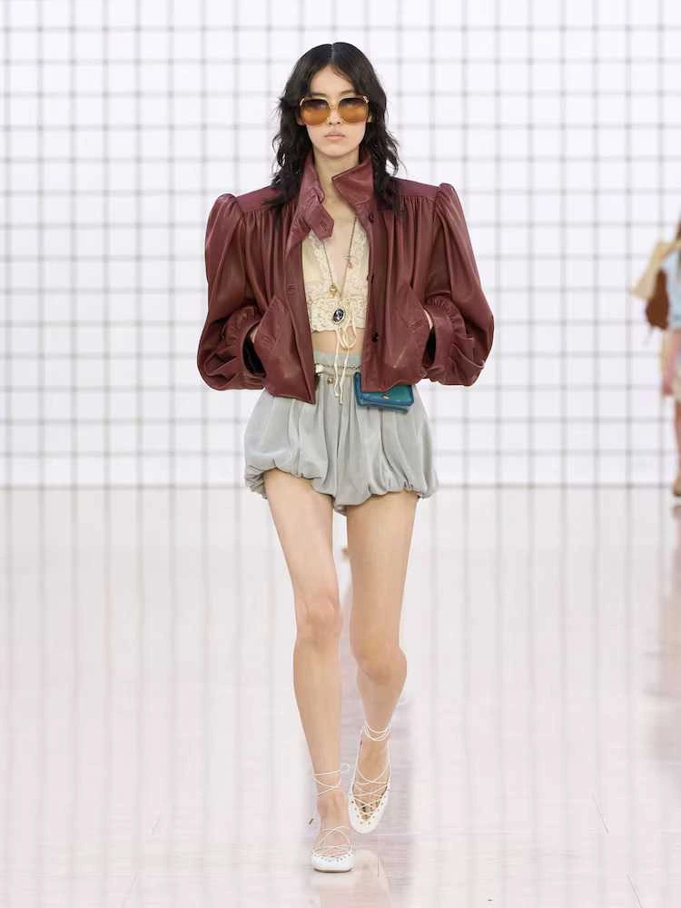 Chloe-SS25 Bubble Skirt Fashion
