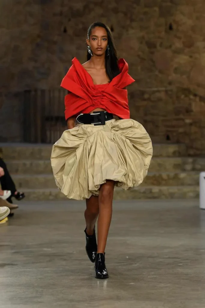 Louis Vuitton Cruise 2025 Collection showcasing Bubble Skirt