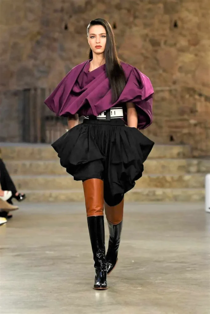 Louis Vuitton Bubble Skirt at Cruise 2025 Collection