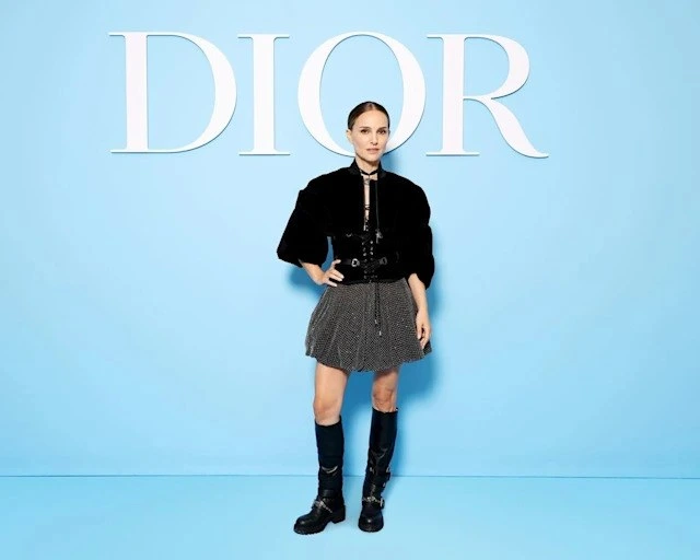 Natalie Portman in Bubble Skirt 2025