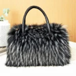3.2-Black-shoulder-purse-fuzzy-tote-bag-for-women