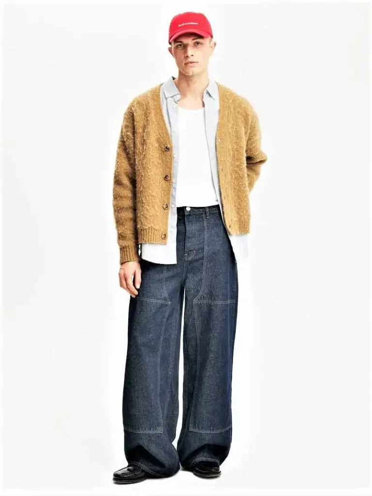 5. Barrel Leg Jeans Mens