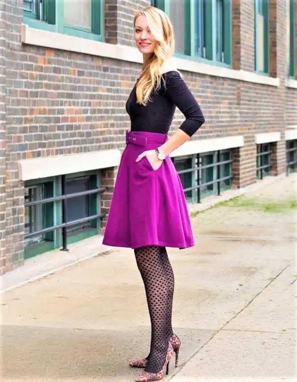 3.-Purple-skater-skirt-style-by-joules
